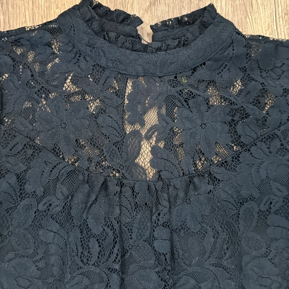 Soul Sanctuary Black Lace Top - Picture 2 of 4